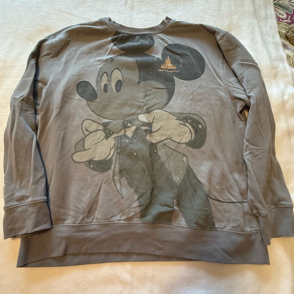 Disney 50th Anniversary Gray Sweatshirt